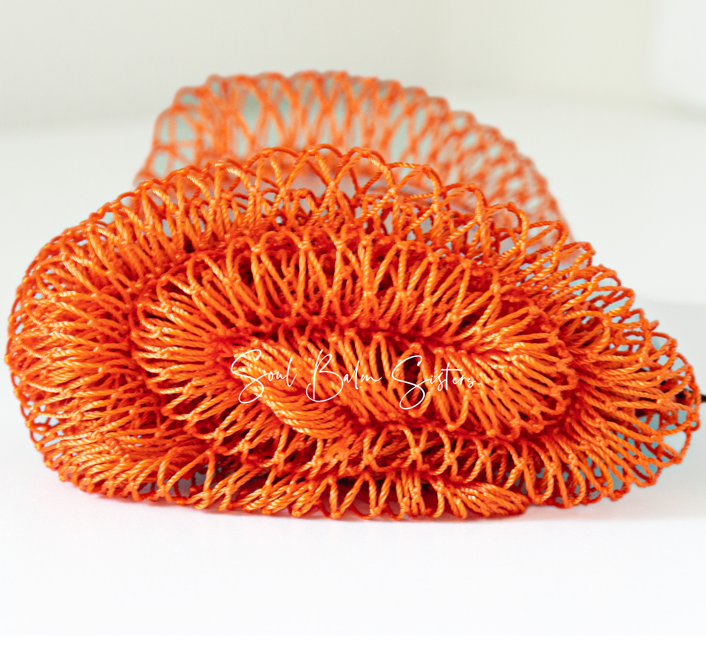 African Exfoliating Net Wash Cloth : Bright & Brilliant Skin