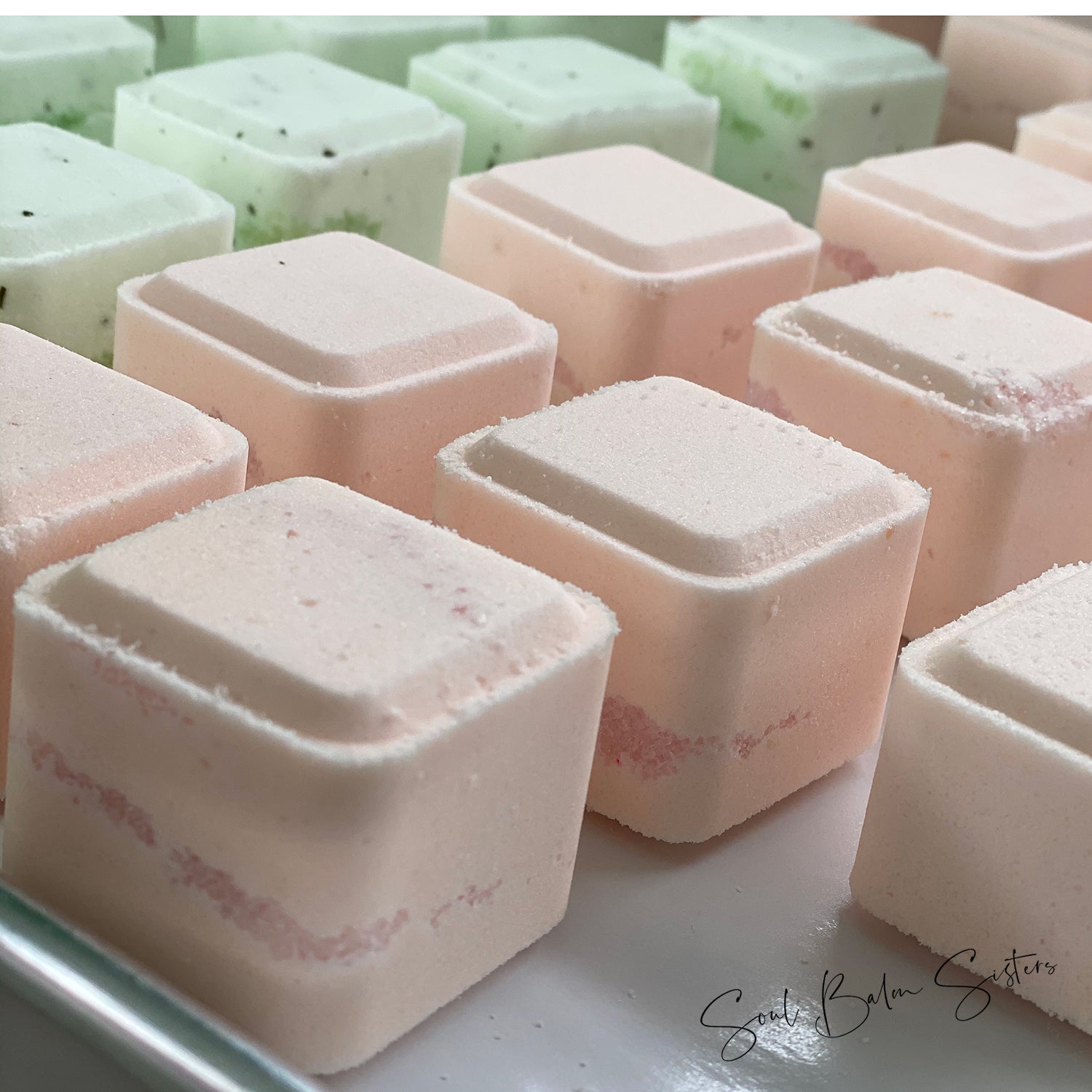 Best Aromatherapy Shower Steamers - XL Essential Oil Cubes | Soul Balm Sisters