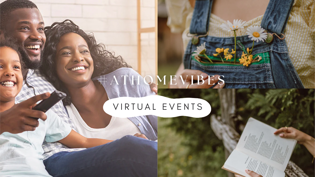 Staying Home? Here are Some Virtual Events that Make you Smart, Happy or Healthy - You Decide the Vibe